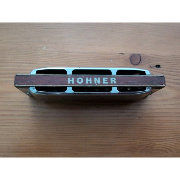 Vintage M. Hohner Blues Harp Key Of G Harmonica with case Made In Germany - Picture 6 of 12